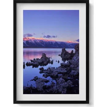 Obraz Dekorativní obraz v rámu na zeď Jezero Mono Lake Kalifornie USA 50x70 cm