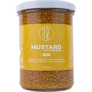 BrainMax Pure BrainMax Pure® Habanero Mustard, hořčice s Habanero, 440 ml