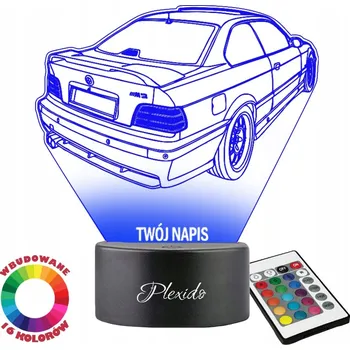 Lampička Plexido vícebarevná Noční lampa