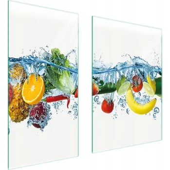 Kuchyňské prkénko Krájecí deska TMK ArtDeko sklo 2 ks