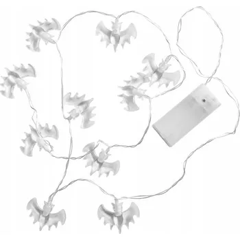 Party dekorace Svítící girlanda (řetěz) Amscan netopýr 1 ks