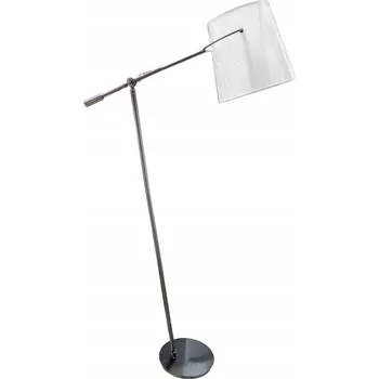 Stojací lampa Lampa stojąca podlahová bílá 160 cm ocelová nastavitelná