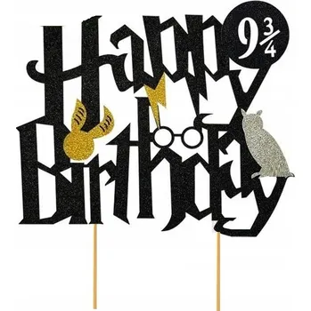 Obraz Dekorace na dort TOPPER HARY piker