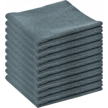 Utěrka 10x HADŘÍK UTĚRKA MIKROVLÁKNO BEZEŠVÝ 30x30 LEŠTĚNÍ VOSK DETAILING