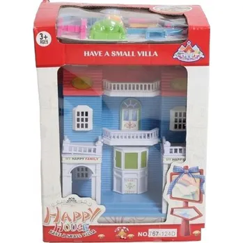 Domeček pro panenku Domeček pro panenky Midex DOMEČEK PRO PANENKY 27 cm