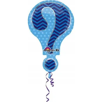 Balónek Balónek fóliový "?" Narození dítěte 45x