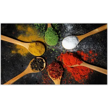 Obraz Skleněná Ochranná Deska a Krájecí Prkénko | Indukce, Sporák ds-0145