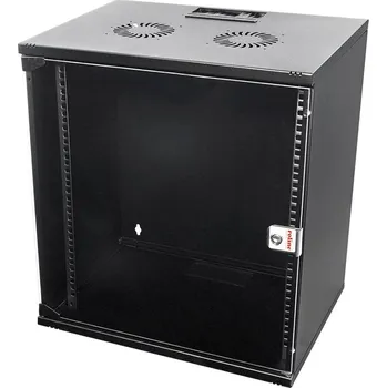 PC skříň ROLINE 19" rozvaděč 12U, závěsný, stavebnice Basic, 540 × 400, černý