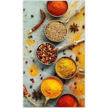 Kuchyňské prkénko Skleněná Ochranná Deska a Krájecí Prkénko | Indukce, Sporák ds-0481