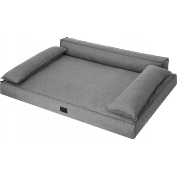 Pelíšek pro psa Pelíšek /pohovka pro středního psa XL 99x66 cm Antracit Doggy Hobbydog