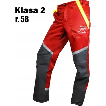 Pánská móda Kalhoty pro dřevorubce třídy 2 do pasu MONTANA Velikost 58