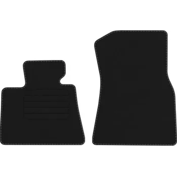 autokoberec Velurové autokoberce s upevněním v sadě Edecor