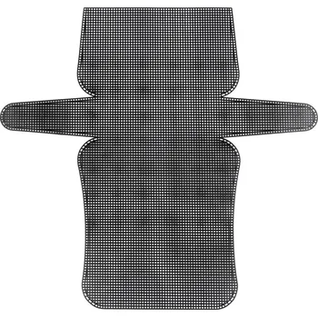 Kabelka Plastová kanava, mřížka na kabelku - 47,5x45 cm, černá