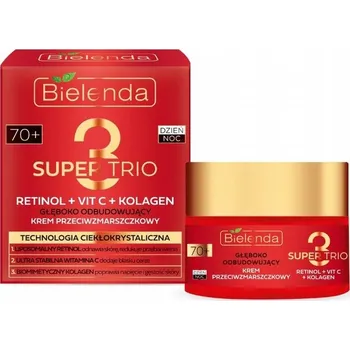 Pleťový krém BIELENDA SUPER TRIO KRÉM PROTI VRÁSKÁM 70+ 50ML
