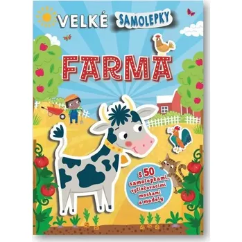omalovánky Velké samolepky Farma
