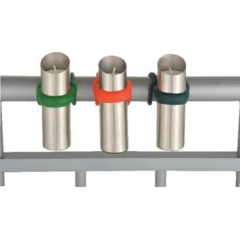 Svícen Svícen na zábradlí na čajovku, nerez, balení obsahuje 3 kusy! (DOPRODEJ)|Esschert Design