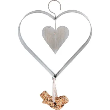 Pro ptáka XXL Krmítko pro ptáčky ROMANTIC, s ptačím zobem, zinkové, šedá, 24x3x34cm (DOPRODEJ)|výběr z variant|Esschert Design - produkt č. 3