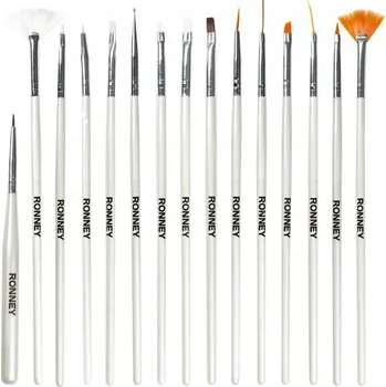Kosmetický štětec Sada štětců Ronney RN00472 15 kusů