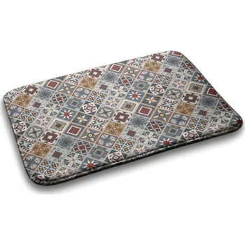 Koupelnová předložka Koupelnová předložka s dekorativním geometrickým vzorem