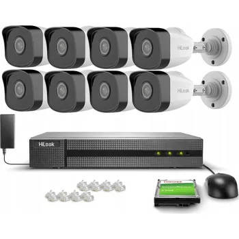 IP kamera Sada pro kamerový monitoring 8x IPCAM-B2 Full HD PoE IR 30m H.265+ IP67