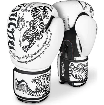 Boxerské rukavice Boxerské rukavice Phantom Athletics Muay Thai WHITE Velikost: 16oz