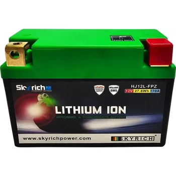 Motobaterie Skyrich Lithium HJ12L-FPZ 12V 27,6Wh motobaterie