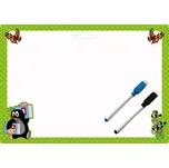 Oboustranně stíratelná kreslící podložka Krtek A4