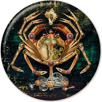 Placka Mechanický krab - Steampunk