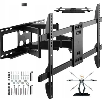 Televizní držák OTOČNÝ POHYBLIVÝ DRŽÁK NA TELEVIZI PRO QE65Q77CAT SAMSUNG, PEVNÝ NÁSTĚNNÝ