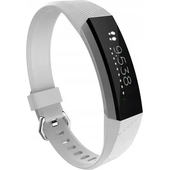 Řemínek na hodinky Silikonový Řemínek / FitBit ALTA HR / BÍLÝ / Vel. S