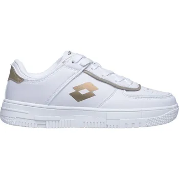 Dámské tenisky Dámská volnočasová obuv Lotto LINEA 37 Bílá, Zlatá