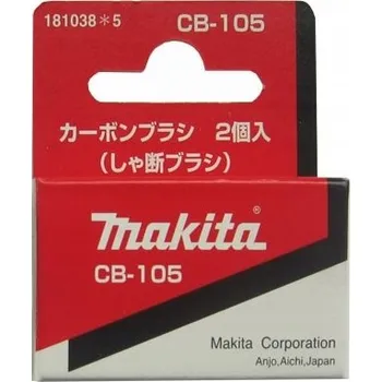 Vrták Uhlíkové kartáče Makita CB-105 6x10x15mm