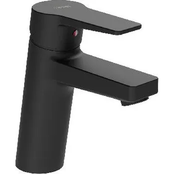Vodovodní baterie Hansa Twist - Umyvadlová baterie XL, matná černá 0902228333