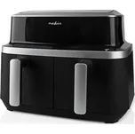Fritéza Nedis horkovzdušná, 2 x 4,2 l, KAAF320BK