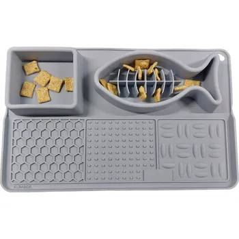 Miska pro psa LÍZACÍ PODLOŽKA PRO PSA MISKA ZPOMALUJÍCÍ JÍDLO SILIKONOVÝ PODNOS