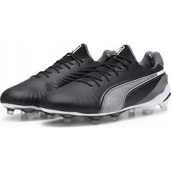 Kopačky Fotbalová obuv PUMA King Ultimate FG/AG black/white/cool dark gray 44 EU