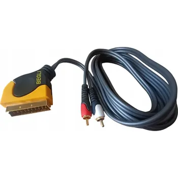 Audio kabel Audio kabel SCART EURO na 2x cinch RCA, 2 m