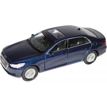 autíčko Welly Hyundai Genesis G90 modrý 1:34