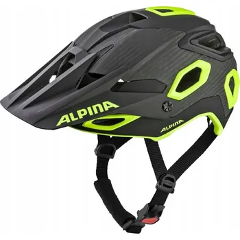 Cyklistická přilba Cyklistická helma Alpina Rootage black-neon 52-57