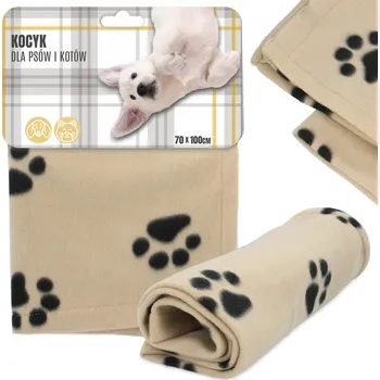 Pelíšek pro psa Pelíšek pro psa kočku 100x70 cm POTAH FLEECOVÁ DEKA AUTOKOVERTA OD