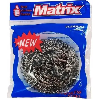 Drátěnka Drátěnka do kuchyně na nádobí Zmywak MATRIX KULKA ⌀7 CM 1 kus