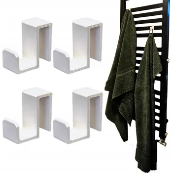 Věšák 4x HÁČEK VĚŠÁK NA RADIÁTOR TOPNÍ 1 CM