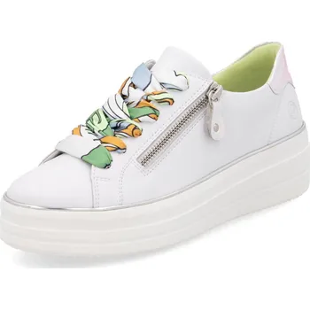 Dámské tenisky Dámské tenisky na platformě Remonte D1C06-80 bílé 38