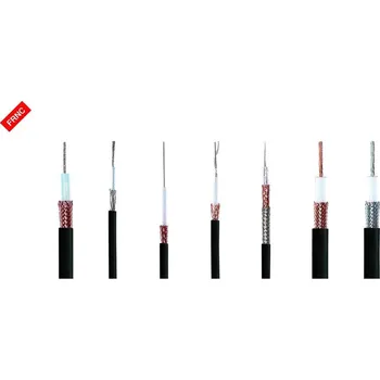 Video kabel Helukabel RG62 A/U, 40193 koaxiální kabel, vnější Ø: 6.20 mm, 93 Ω, černá, 100 m