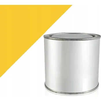 Lak na dřevo RAL 1018 ZÁKLADNÍ NÁTĚR ALKYDOVÁ POLOMAT 0,5 L 2v1 BARVA LAK ALKID