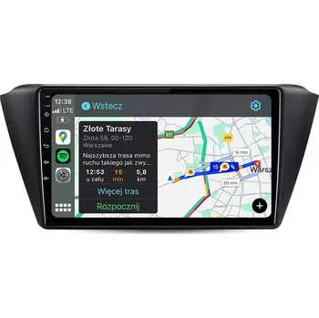 Autorádio Autorádio Dealnet pro SKODA FABIA 3 s NAVIGACÍ, CARPLAY a ANDROID AUTO + MAPY