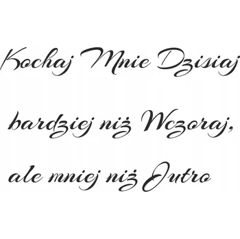 Obraz Inspirativní citát na zeď Ozdobný Nápis do obýváku ložnice Láska 50x100