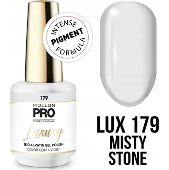 Lak na nehty 179. Misty Stone - Profesionální hybridní lak s konzistencí UV/LED gelu