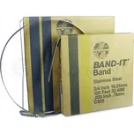 Nerezová ocelová páska 15,9 x 0,7 mm C925 BRAND-IT [balení 30,5 m]