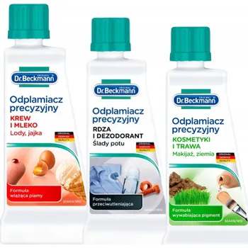 Odstraňovač skvrn Dr. Beckmann Odstraňovač skvrn Precyzní Mix 3x50ml